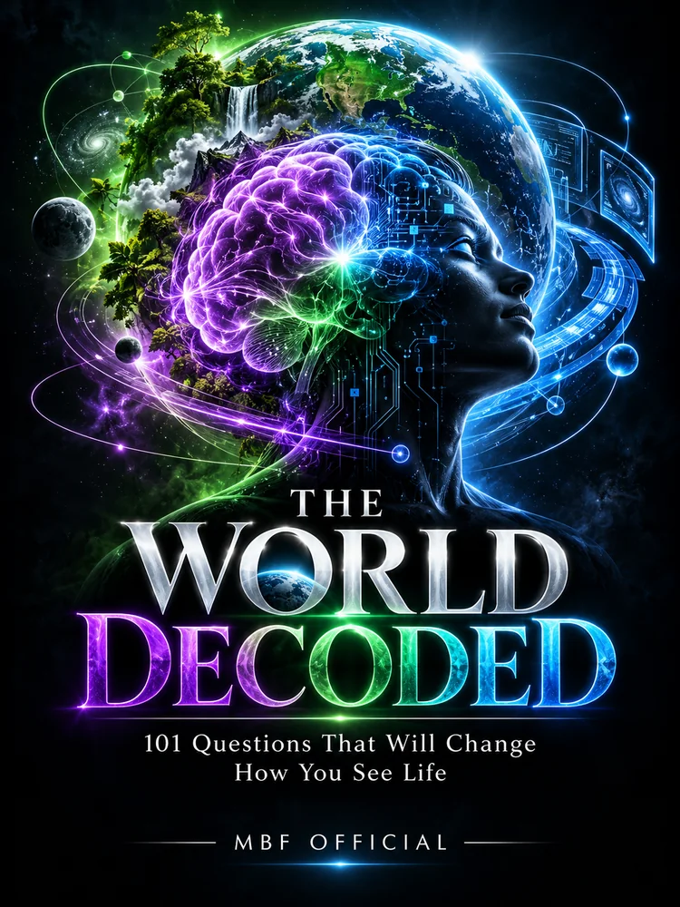 The World Decoded: 101 Questions That Will Change How You See Life, by MBF Official